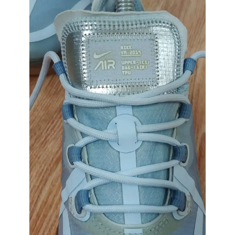 Nike Air Vapormax 19 Pure Platinum Running Shoes Size 4Y US